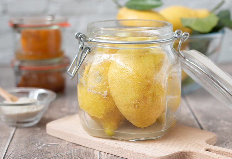 Citrons confits au sel